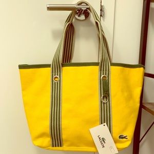 Sporty Lacoste Tote Bag